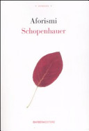 Copertina  Aforismi