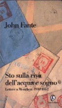 Copertina  Sto sulla riva dell'acqua e sogno : lettere a Mencken (1930-1952)