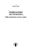 Copertina  Giornalismo all'italiana : dalla contestazione al nuovo regime