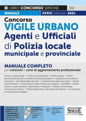 Copertina  Concorso vigile urbano, agenti e ufficiali di polizia locale, municipale e provinciale